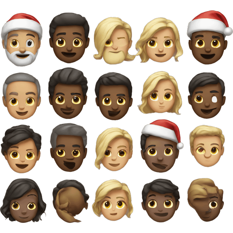 Holiday emojis emoji