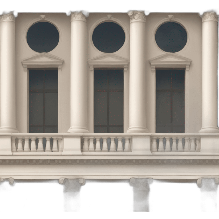 neoclassical government facade emoji