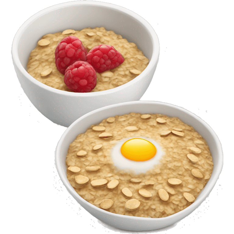 Breakfast oats emoji