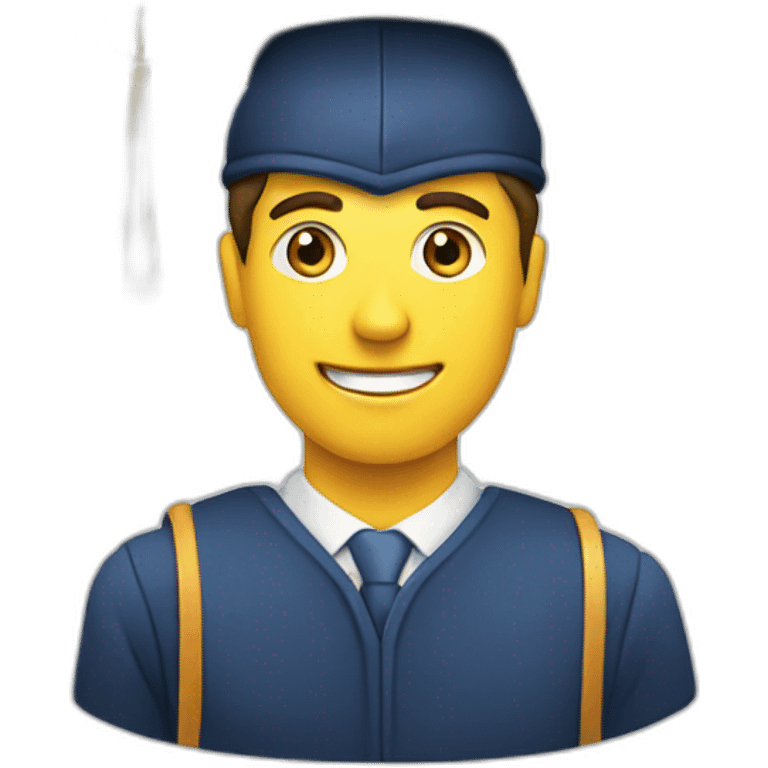 Education YouTube channel logo  emoji