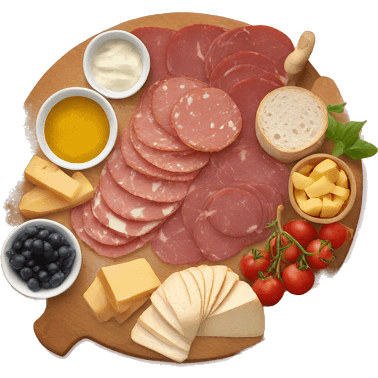 charcuterie board ideas emoji