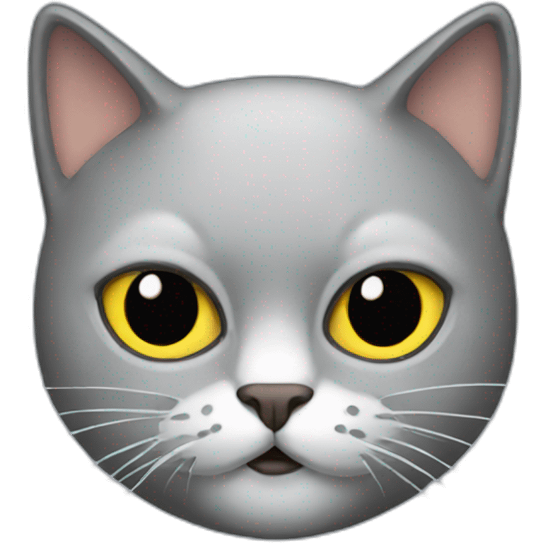 Cat with a ski mask emoji