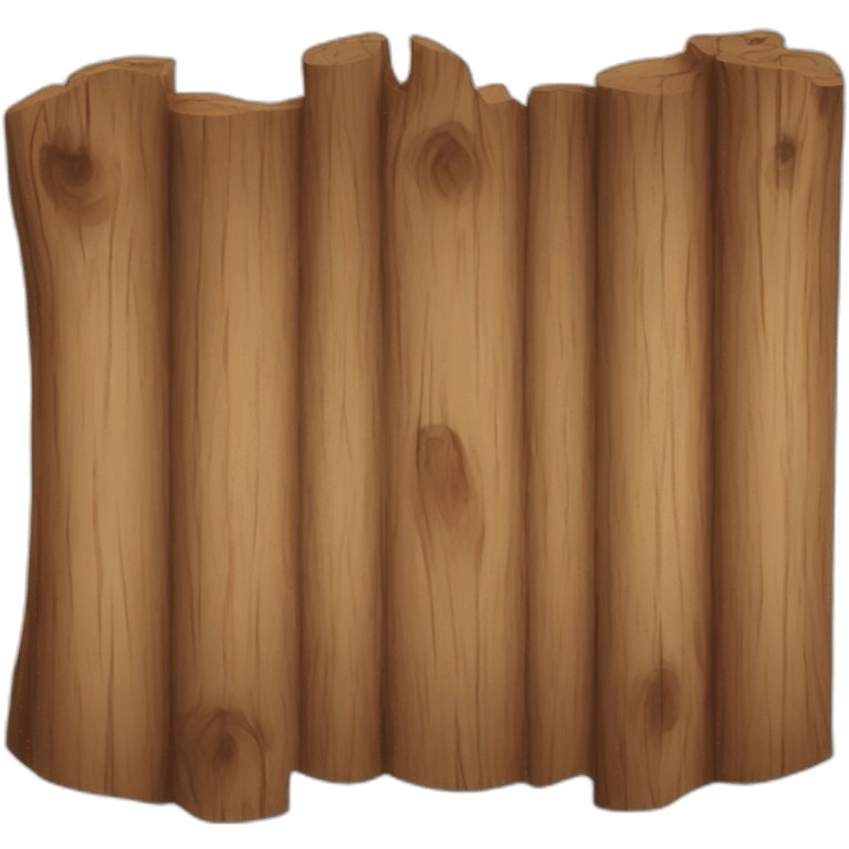 Wood emoji