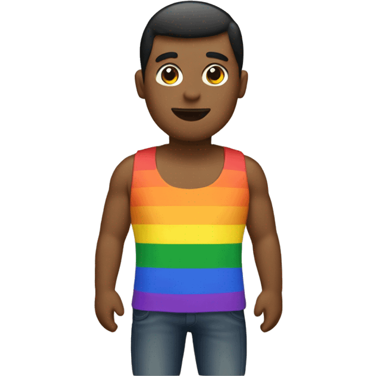 gay pride emoji