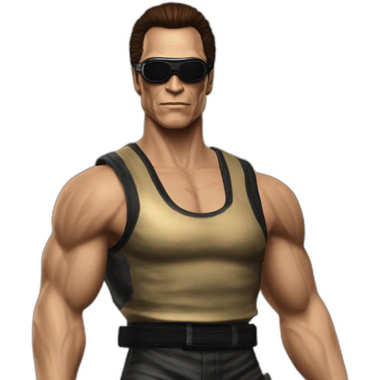 Jeanclaude-vandamme-Johnny-Cage-MortalKombat emoji