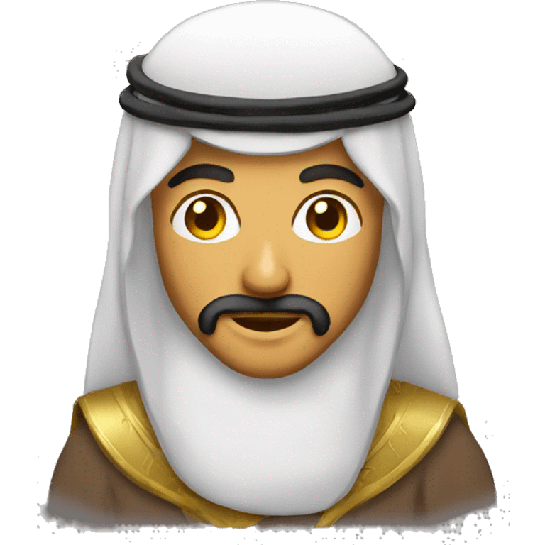 ARABE CON ORO emoji