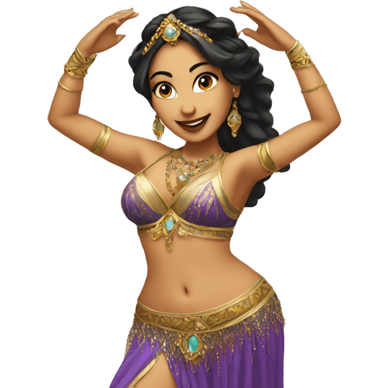 belly dancer emoji