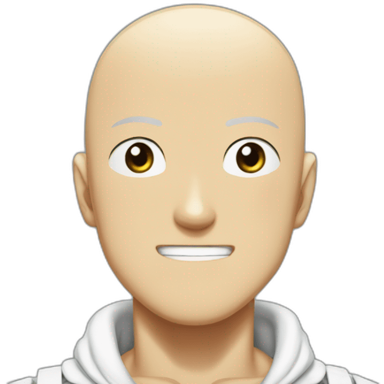 Saitama one punch man emoji