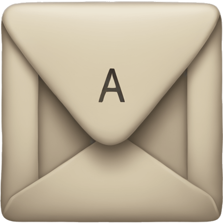 letter A emoji