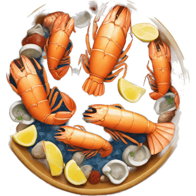 Seafood boil emoji