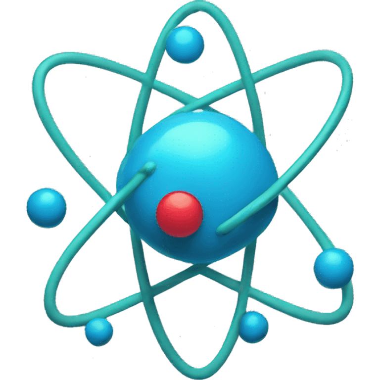 An atom  emoji