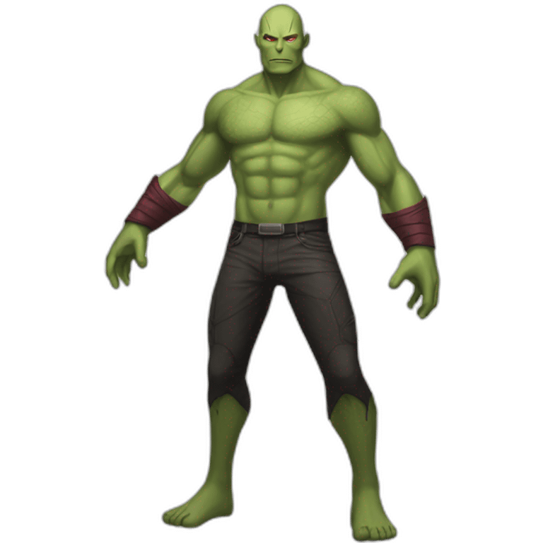 fullbody drax marvel emoji