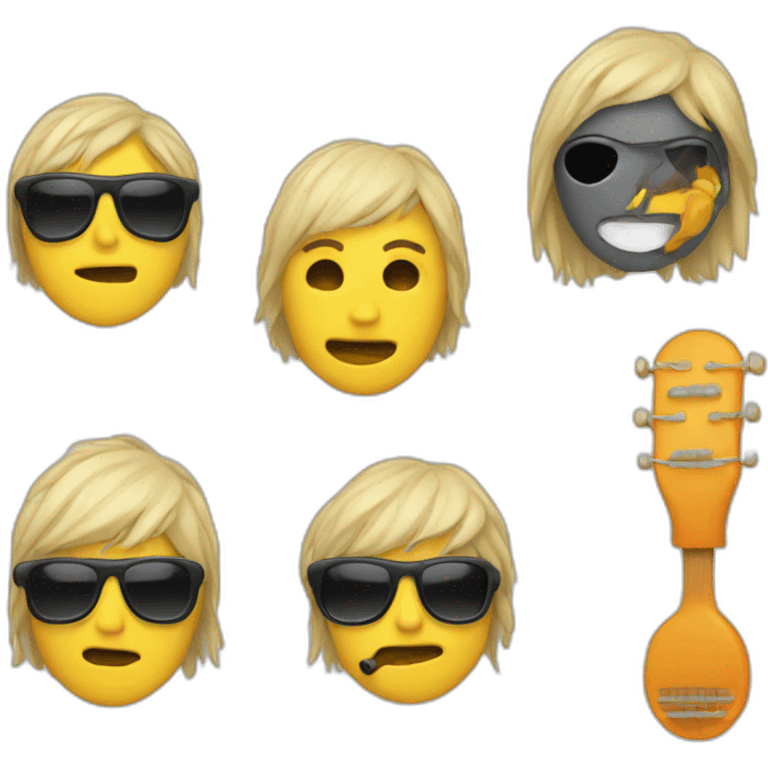 health-music-band emoji