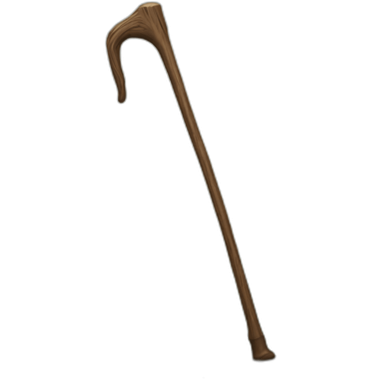 Walking stick emoji