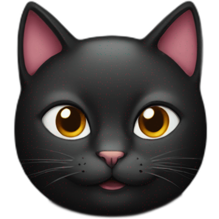 black cat est with Pizza emoji