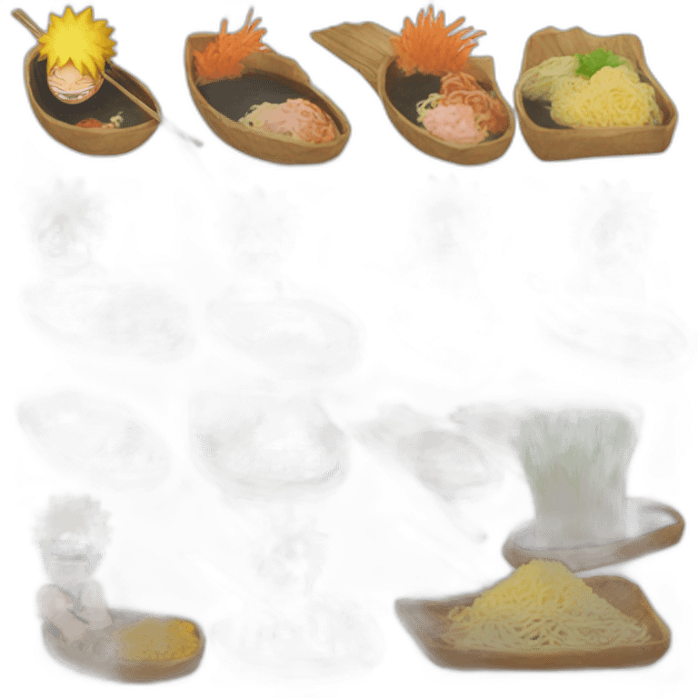 Naruto qui mange des ramens emoji