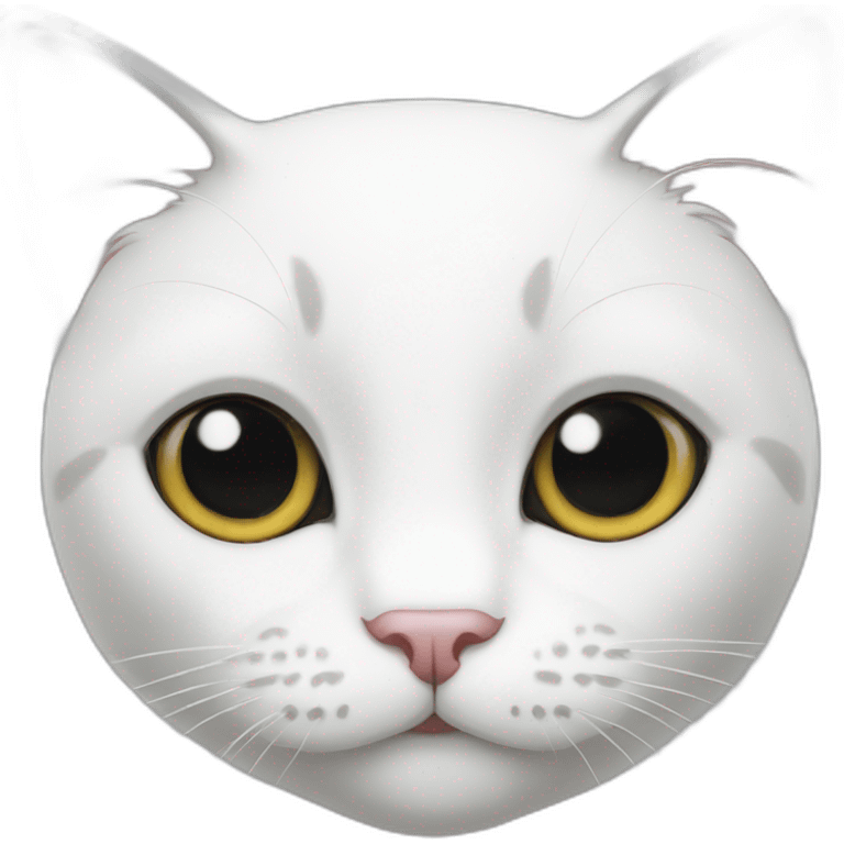 white cat emoji