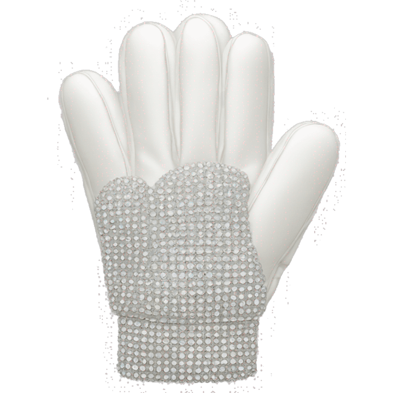 white rhinestone glove emoji