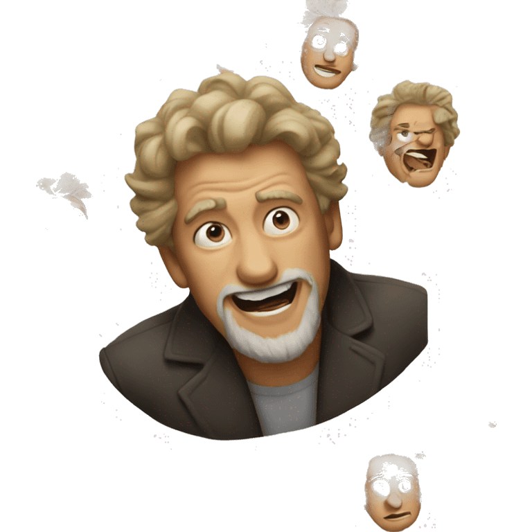 Crazy man emoji