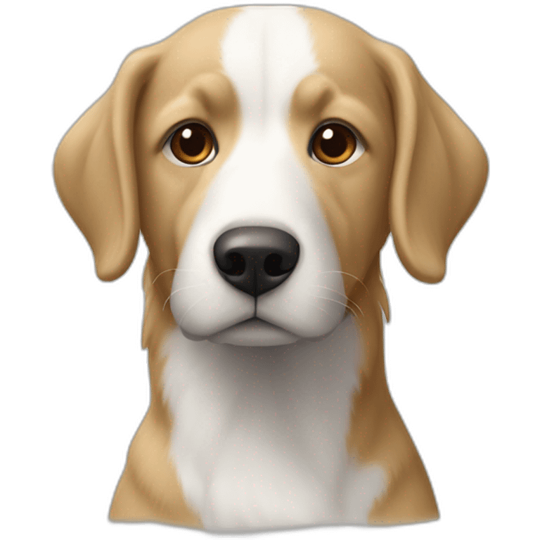 Un chien de race épagneul breton emoji