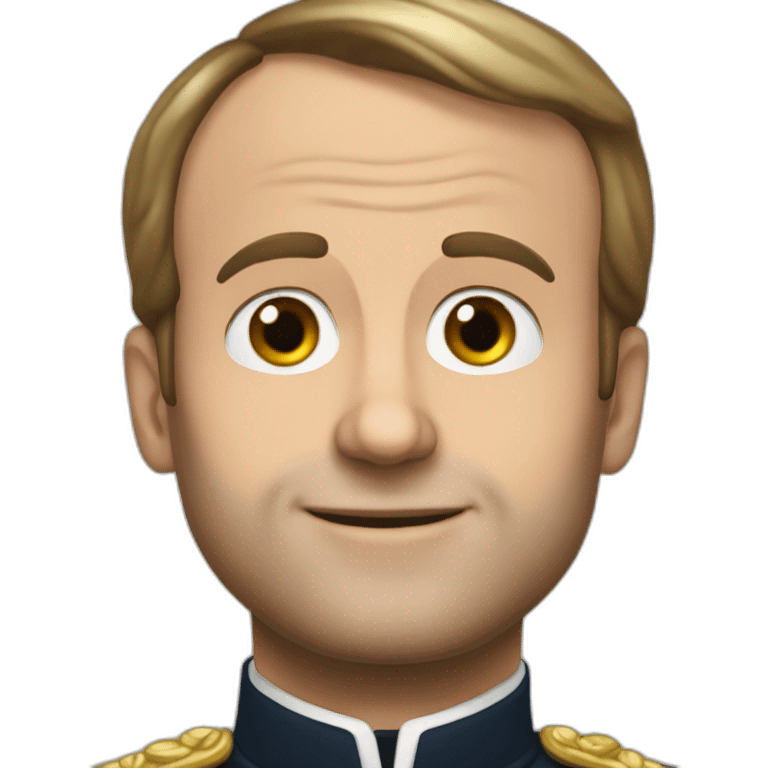 Emmanuel-Macron-face emoji