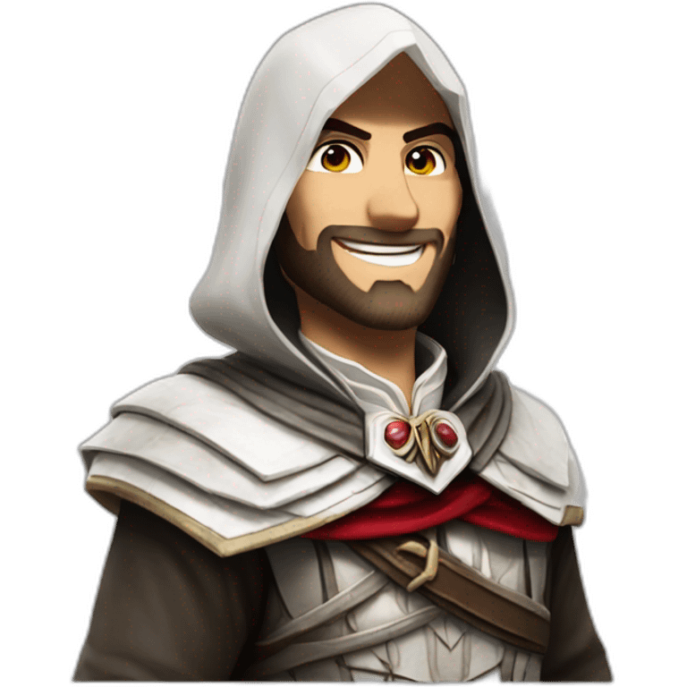 Ezio auditore smiling emoji