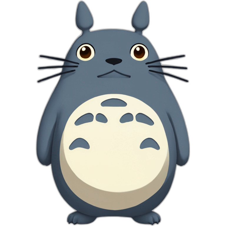 Totoro señalando nombre de Marina emoji