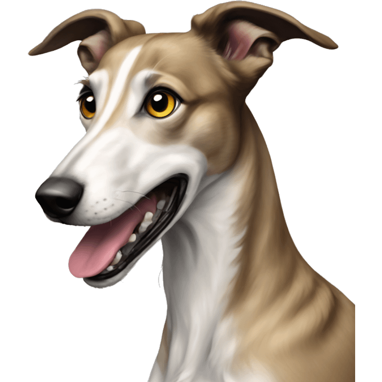 Russian Greyhound borzoi emoji