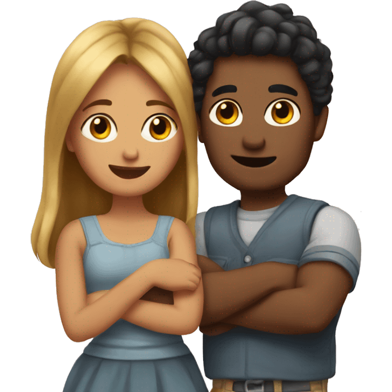 Couple in love emoji