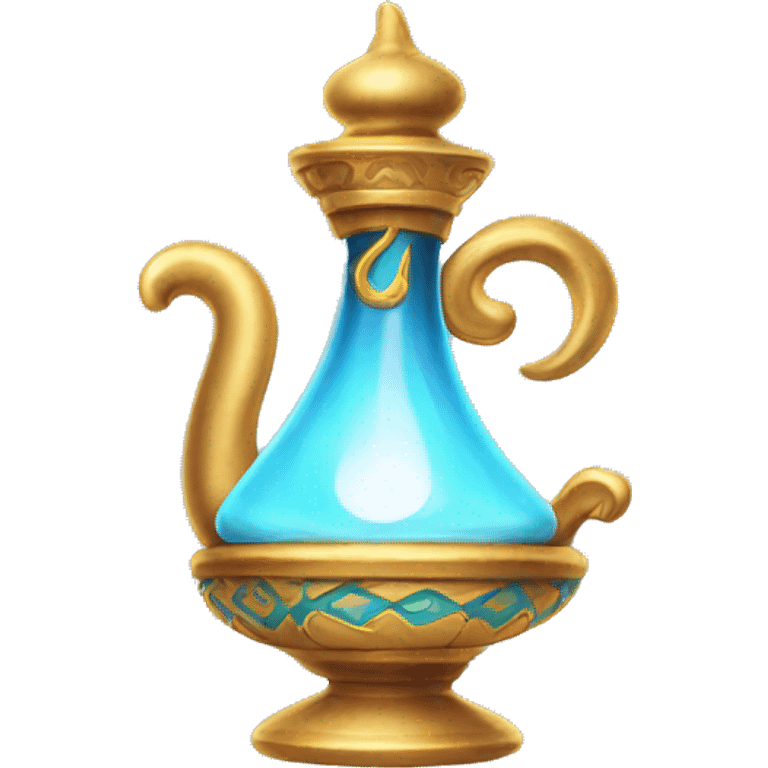 Genie lamp aladdin emoji