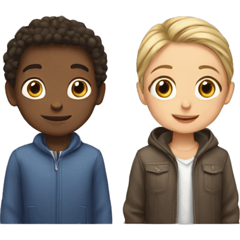 boy and girl  emoji