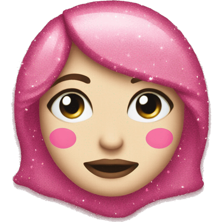 Female sign pink sparkles emoji