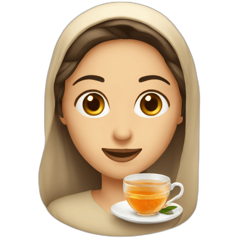 Arabic tea emoji