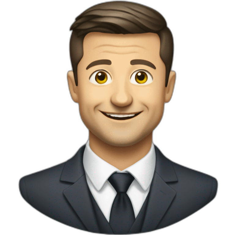 happy volodymyr zelenskyy emoji