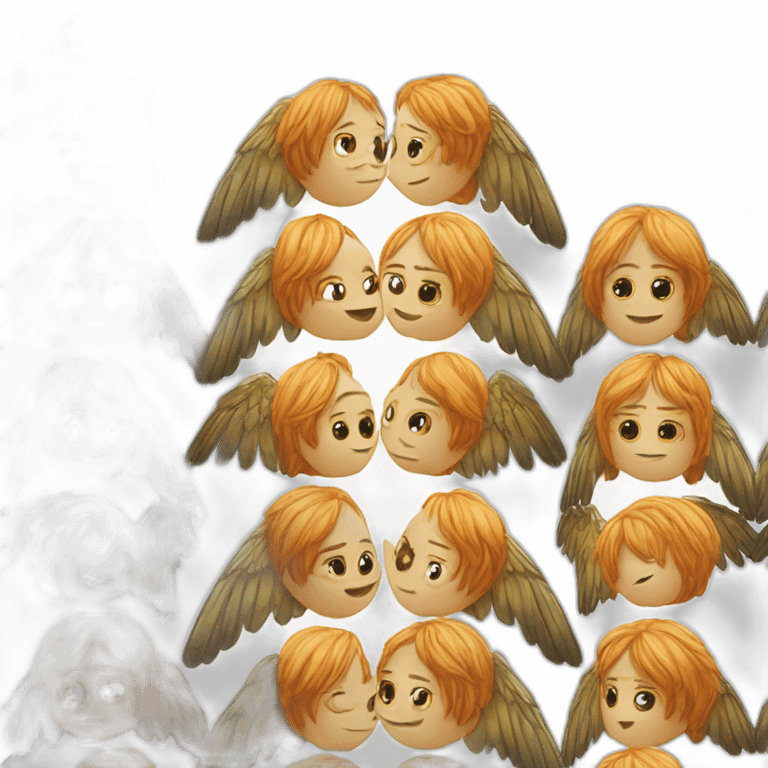 Mylène Farmer angel wings emoji