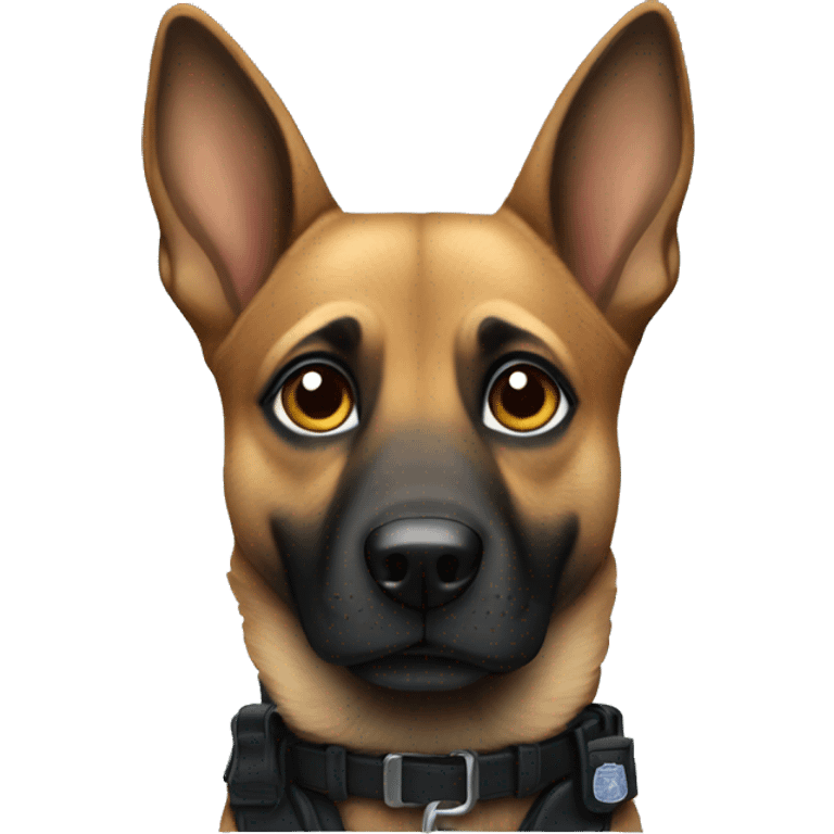 Police dog emoji