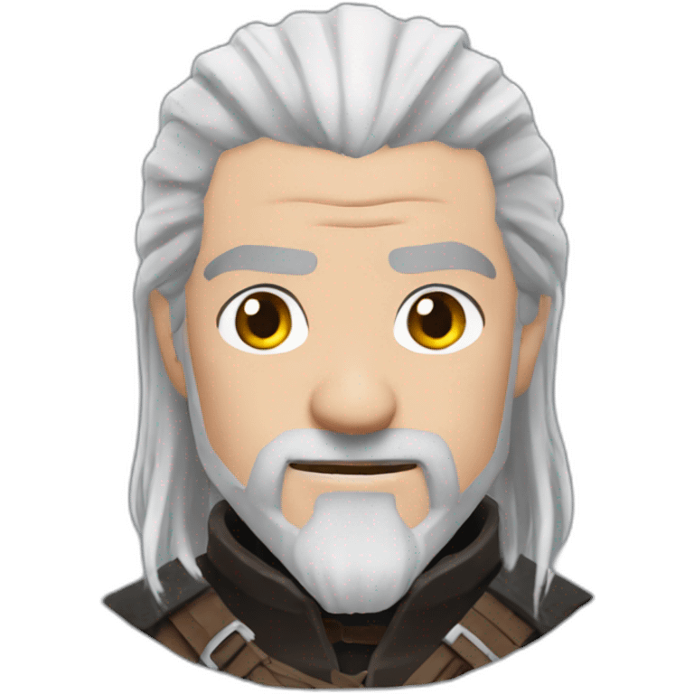 Geralt of Rivia emoji