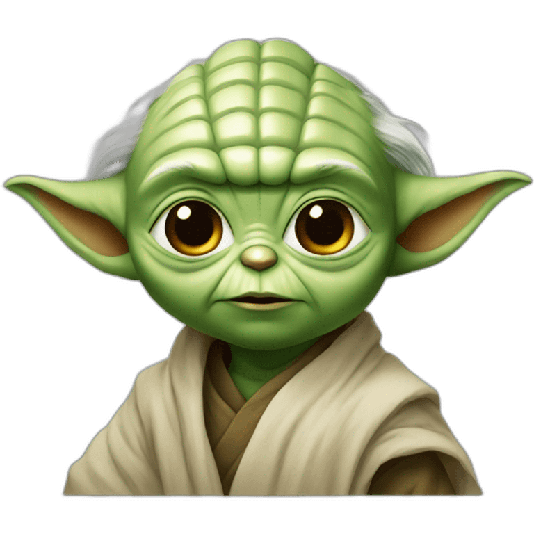 Yoda cute emoji