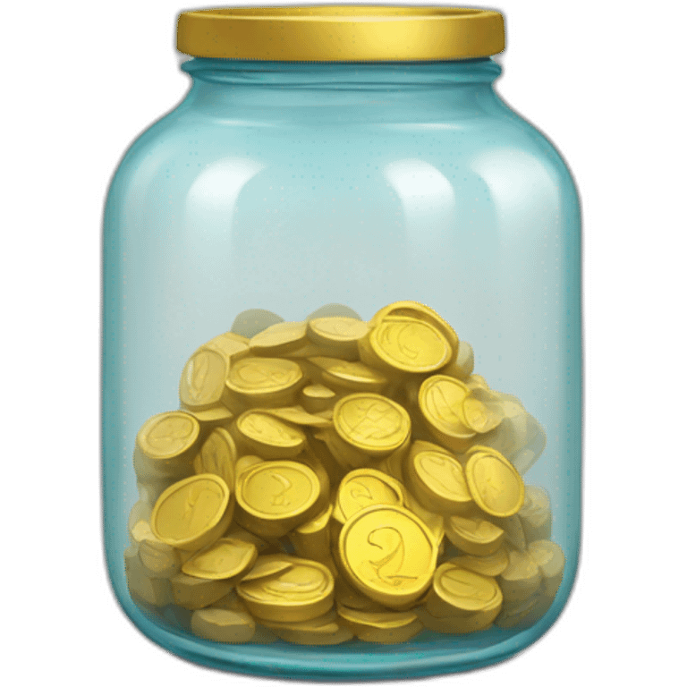 coin jar emoji