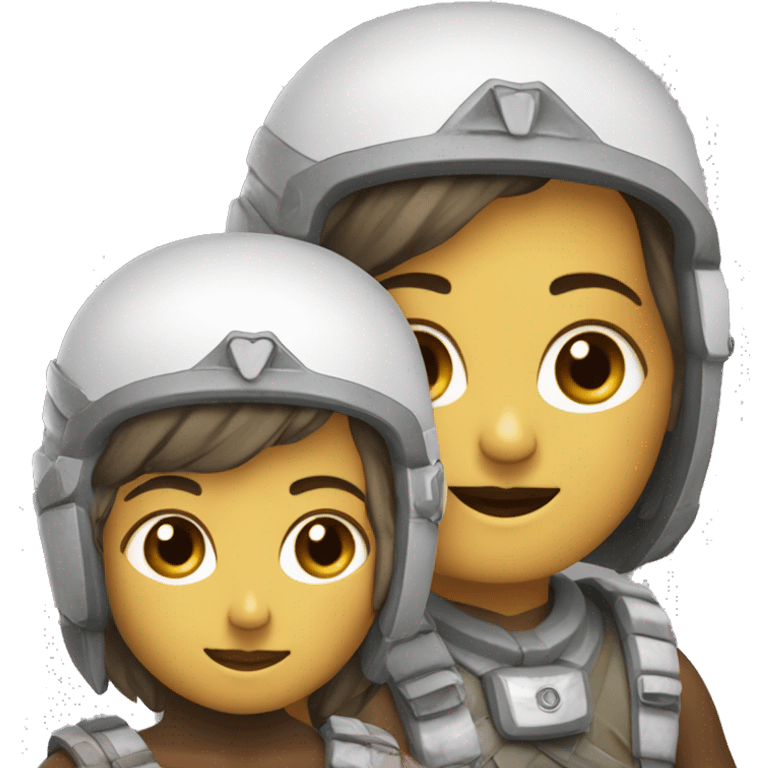 Athéna avec son casque et sa chouette  emoji