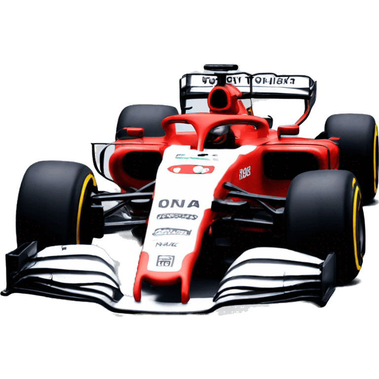 the f1 car of charles leclerc  emoji