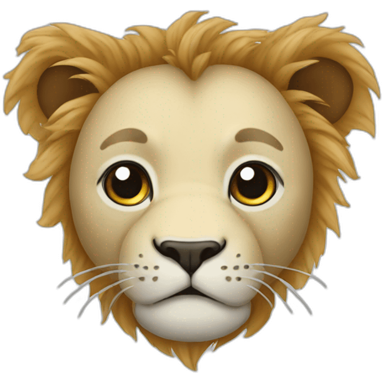 Diaper logo lion emoji