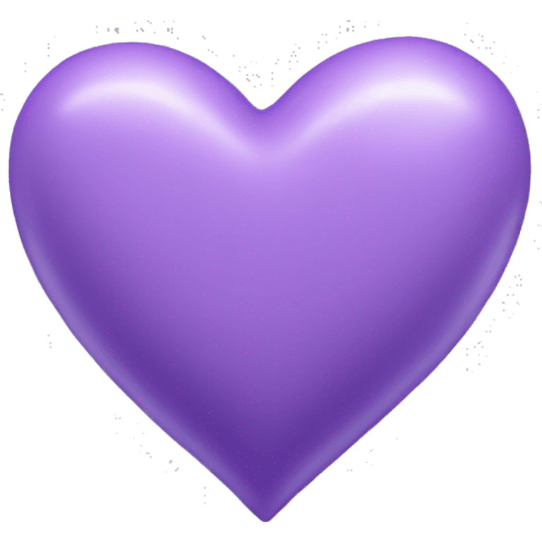 lilac purple heart emoji