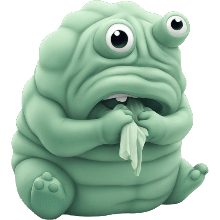 Tardigrade crying  emoji