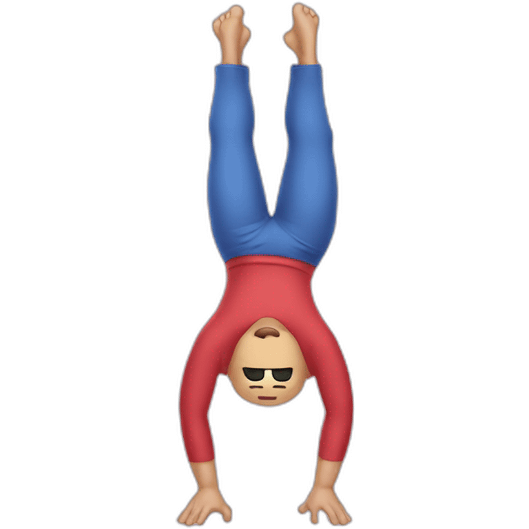 handstand-kirby emoji