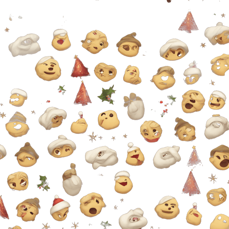 Cosy christmas blanket emoji