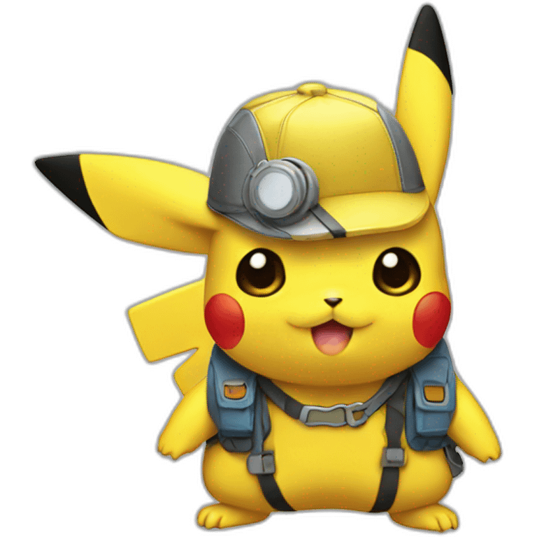 Pikachu ingeniero emoji