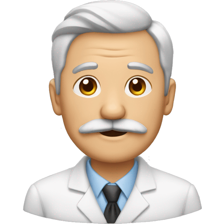 Abuelo con bigotes  emoji