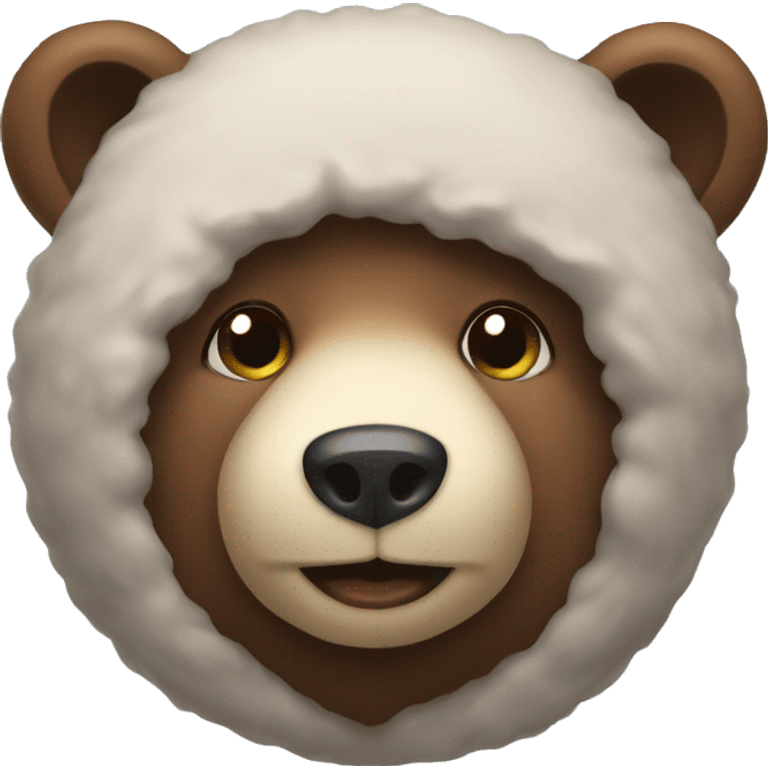 A Cozy bear emoji