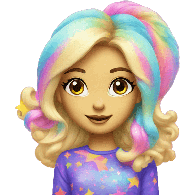 lisa frank star shape emoji